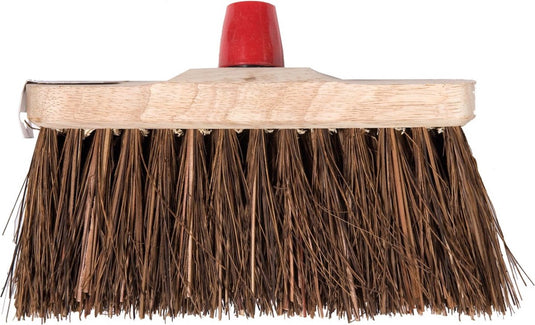 Talen tools - bezem - natuurvezel - met dul - 28 cm