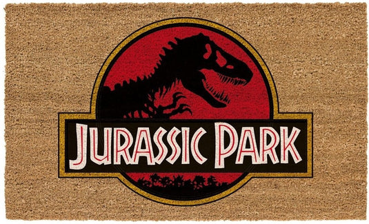 Sd toys jurassic park deurmat logo 60 x 40 cm bruin