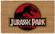 Sd toys jurassic park deurmat logo 60 x 40 cm bruin