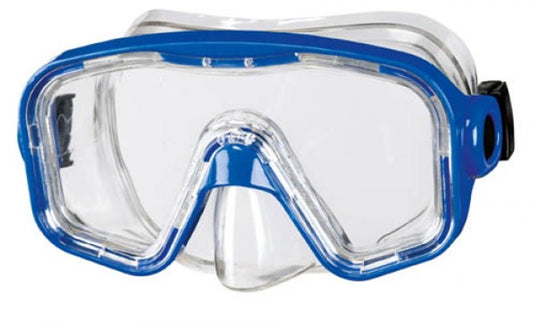 Beco kinder duikbril bahia - blauw - 12 jaar