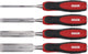 Kreator krt461109 houtbeitel - 4 stuks - 6, 12, 19, 25mm