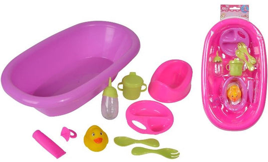 Simba poppenbadje met accessoires badspeelgoed voor kinderen - inclusief badeendje.