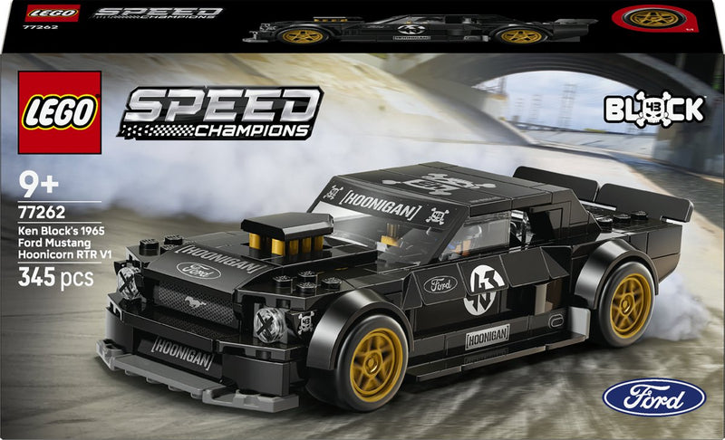 Afbeelding laden in galerijviewer, Lego speed champions ken blocks '65 ford mustang hoonicorn v1 auto bouwpakket voor kinderen 77262
