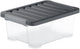 Rotho core plus opbergbox - set van 4 - stapelbaar - 11 ltr