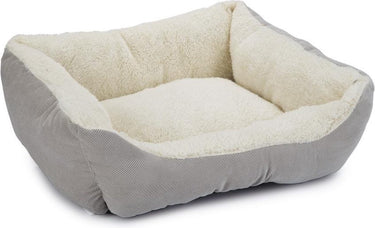 Beeztees mogina - kattenmand - pluche - grijs - 45x37x18 cm