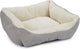 Beeztees mogina - kattenmand - pluche - grijs - 45x37x18 cm