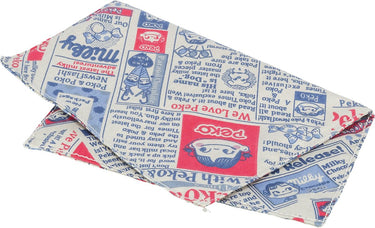 Trixie kattenspeeltje - krant met catnip blauw wit - ritselend polyester 25x18 cm