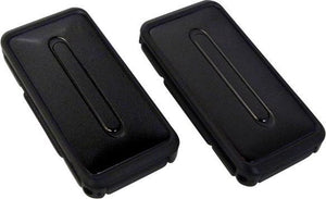 Carpoint gordelklemset type-t 65 mm zwart 2 stuks