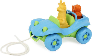 Green toys - trekauto 'strandbuggy' - duurzaam speelgoed - speelfiguren - strand - gerecycled plastic - vanaf 6 maanden