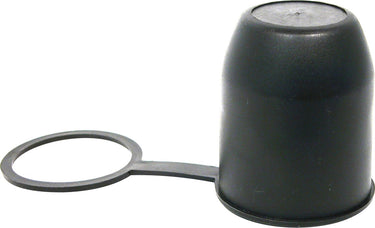 Carpoint trekhaakdop met ring – rubber – zwart – universeel – bescherming tegen vuil – compact design