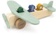 Trixie houten dierenvliegtuig - 100% fsc gecertificeerd hout - educatief speelgoed - 18+m