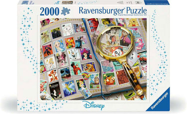 Ravensburger puzzel mijn mooiste postzegels - legpuzzel - 2000 stukjes