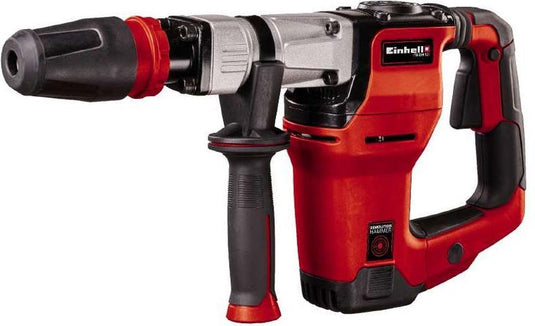 Einhell elektrische breekhamer te-dh 12 - 1050 w - 12 j - sds-max - incl. punt en platte beitel - incl. transport- opbergkoffer