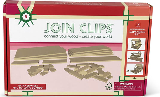JOIN CLIPS Uitbreidingsset Grote Bouwplaten
