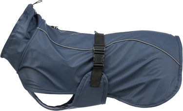 Trixie be nordic regenjas voor honden - husum blauw - ruglengte 62 cm - xxxl