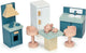 Mentari houten keuken speelgoed set - poppenhuis accessoires.