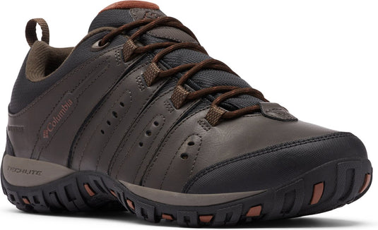 Columbia woodburnâ„¢ ii waterproof men's wandelschoenen - cordovan, cinnamon - maat 43