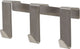 Tiger basic - deurhaak 20 mm - rvs geborsteld