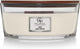 Woodwick heartwick flame ellipse geurkaars - linen - 50 branduren