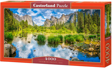 Castorland yosemite valley – puzzel – 4000 stukjes – satijnen afwerking – perfecte pasvorm – europese kwaliteit