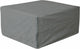 Eurotrail waterdichte beschermhoes voetenbank salontafel, cantonic 100x100x50 cm, grijs