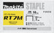 Makita f-81518 nieten - 7 x 10 x 0,5mm (2500st)