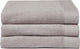 Seahorse pure badhanddoek - set van 3 - katoen - superzacht - badstof - 60x110 cm - beige