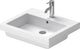 Duravit vero - inbouw wastafel 55x47x18 cm, 1 kraangat, alpine wit 0315550000