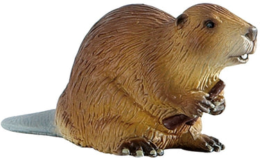 Bullyland 64456 – speelfiguur bever – ca. 3,2cm – levensecht en detailrijk vormgegeven – ideaal als educatief speelfiguur, decoratie of klein cadeautje voor kinderen vanaf 3 jaar.
