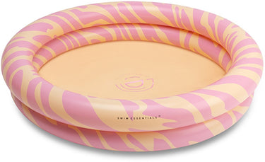 Swim essentials - zwembad - ø100 cm - rose gold - panterprint - kind