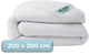 Hush. living hush living - synthetisch dekbed - alle seizoenen - 200x200 cm - 350 gsm hoogwaardige polyestervezel - met bevestigingslusjes - warm en licht