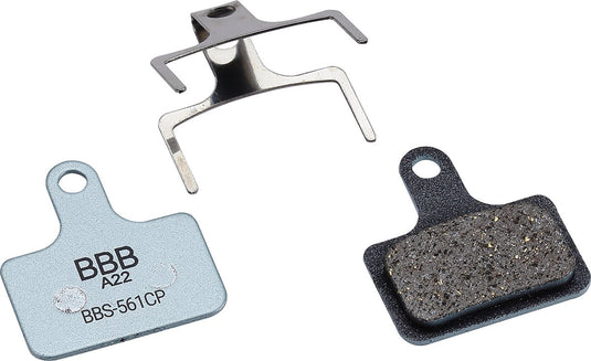 Bbb cycling discstop coolfin schijfremblokken shimano - vervangende remblokken voor coolfin systeem compatibel met shimano schijfremmen - organisch met koelvinnen - bbs-561cp