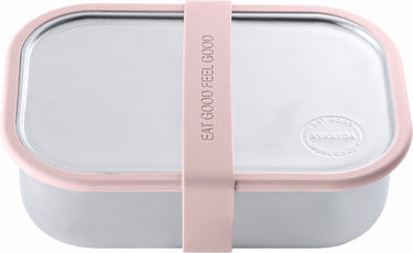Aya ida aya ida - lunch box - opbergdoos - meenemen - brood - 1000ml - soft rose