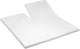 Cinderella - sundays - topper hoeslaken met split - 180x210 cm - tot 15 cm matrashoogte - 100% katoen-satijn - wit