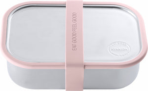 Aya ida aya ida - lunch box - opbergdoos - meenemen - brood - 1000ml - soft rose