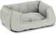 Beeztees baboo - super zachte - kattenmand - kattenkussen- grijs grijs- 48x37x18 cm