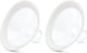 Medela personal fit flex borstschild met zachte rand - 2 stuks - maat s - 21 mm