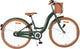 Volare ashley kinderfiets - meisjes - 24 inch - groen - nexus 3
