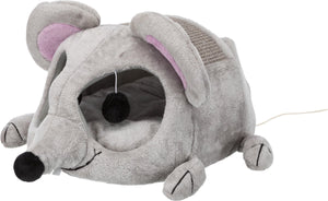 Trixie | kattenmand lukas muis grijs taupe