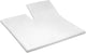 Cinderella - topper - hoeslaken met split - tot 15 cm matrashoogte - double jersey - 200x200 210 cm - wit