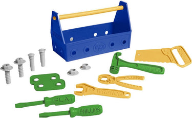 Green toys gereedschapskist blauw