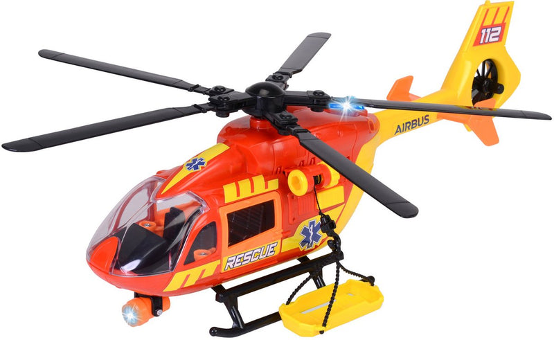 Load image into Gallery viewer, Dickie toys - ambulance helicopter - ziekenhuis helicopter - licht en geluid - draaiende propeller - vanaf 3 jaar
