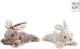 Take me home pluche konijn liggend 22 centimeter zand off white 660545