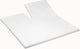 Cinderella - molton topper hoeslaken - enkele split - tot 15 cm matrashoogte - 140x200 210 cm - wit