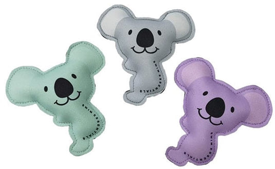 Swim essentials - opduikspeelgoed - 17 x 17 cm - meerkleurig - koala - 3 stuks