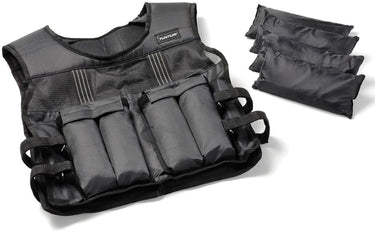 Tunturi gewichstvest - gewichtvest - weight vest - gewichtsvest hardlopen - verstelbaar - 10kg - zwart