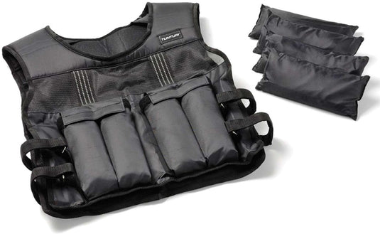 Tunturi gewichstvest - gewichtvest - weight vest - gewichtsvest hardlopen - verstelbaar - 10kg - zwart