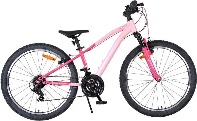 Load image into Gallery viewer, Volare boost kinderfiets - 24 inch - roze - 21 speed
