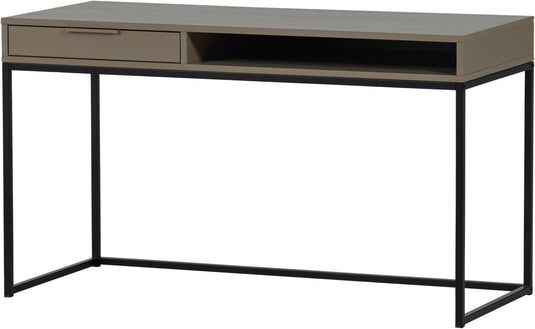 Woood nore bureau - grenen - mud - 75x130x58