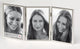 Walther design chloe - fotolijst - fotoformaat 3x 10x15 cm - zilver